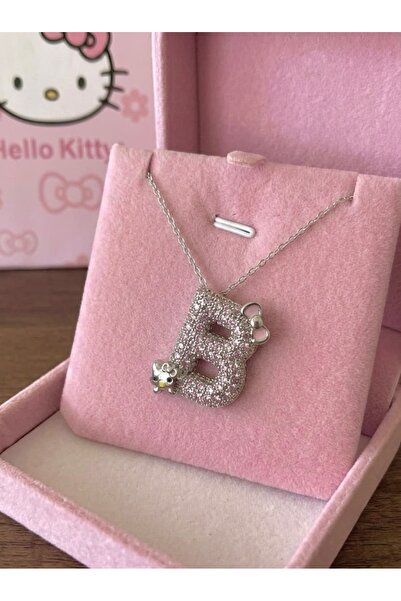 Heda Jewelry Hello Kitty Harf Kolye