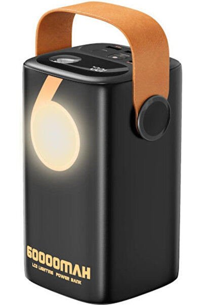 MOXOM MX-PB131 Power Bank 60000mAh 22.5W Με 3 θύρες εξόδου USB-A και 2 θύρες ...