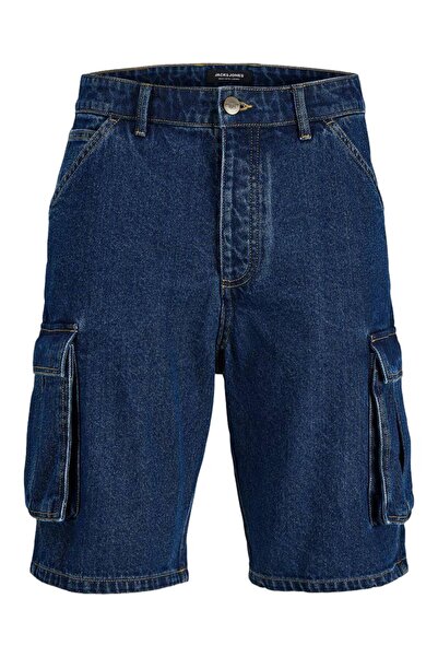 Jack & Jones Ανδρικό Τζιν Κάργκο Βερμούδα Αλεξ