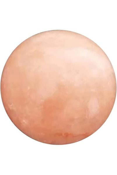 BIUDECO Natural Crystal Ball Salt Soap Massage Ball for Detoxing and Exfoliat...