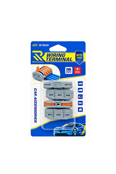 OEM Rchang Κλέμμες Ταχείας Σύνδεσης Καλωδίων 32A 250V 4 Τεμάχια – Quick Wirin...