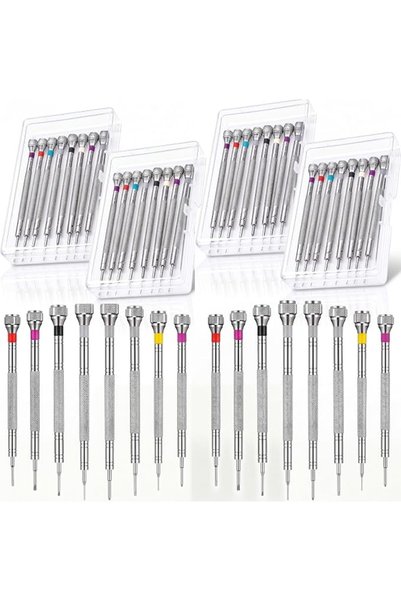 Chumia 32 Piece Precision Screwdriver Set, Micro Watch & Eyeglass Repair Scre...