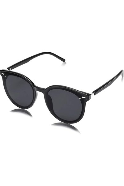 KASTWAVE Polarized Sunglasses for Men and Women, Classic Round Sunglasses, UV...