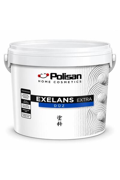 Polisan Exelans Extra Düz Silikonlu Dış Cephe Boyası 15 Lt