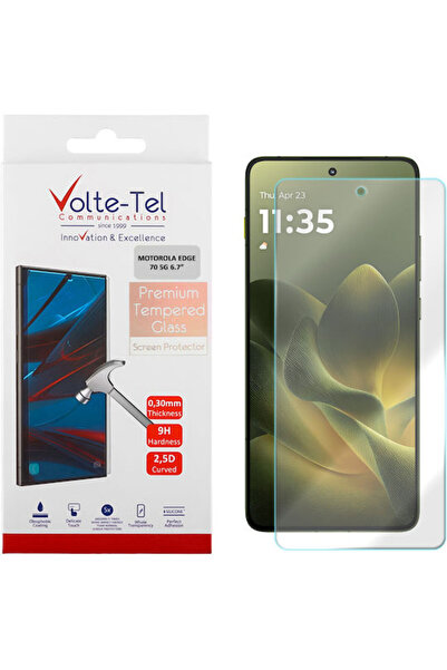 Volte-Tel 2.5D 0.3mm Σκληρυμένο Γυαλί Πλήρους Κόλλησης (Motorola Edge 70)