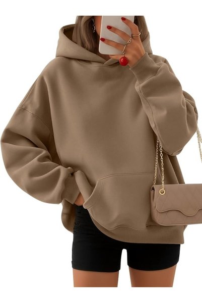 GENERAL EFAN Womens Hoodies Oversized Sweatshirts Pullover Fleece Sweaters Lo...