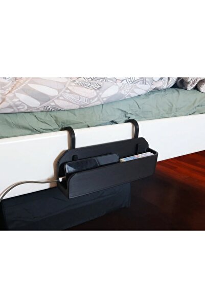 Yatak Kenarı Telefon ve Eşya Düzenleyici Askılı Organizer 6x25x10