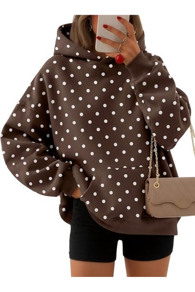GENERAL EFAN Womens Hoodies Oversized Sweatshirts Pullover Fleece Sweaters Lo...