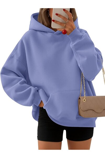 GENERAL EFAN Womens Hoodies Oversized Sweatshirts Pullover Fleece Sweaters Lo...