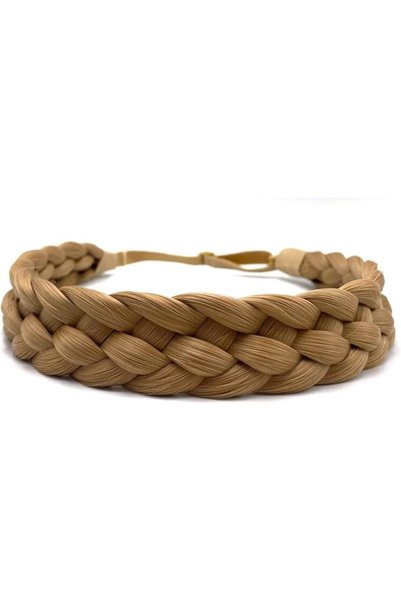 TOECWEGR Braided Hair Band, 5 Strands, Hair Scrunchie, Classic Chunky Elastic...