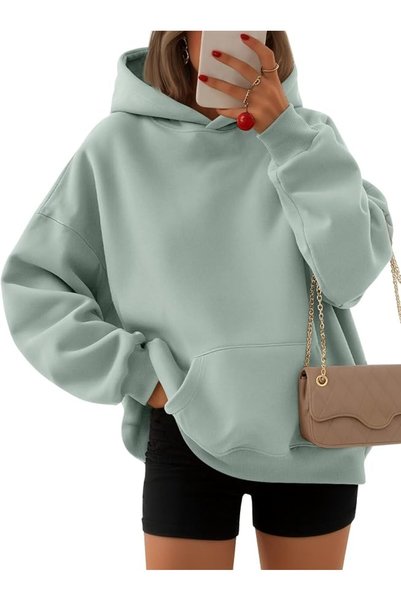 GENERAL EFAN Womens Hoodies Oversized Sweatshirts Pullover Fleece Sweaters Lo...