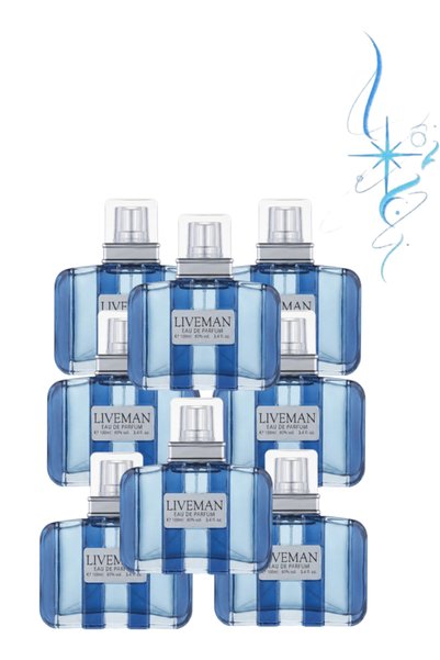 trı 8 قطع Liveman عطر 100ML