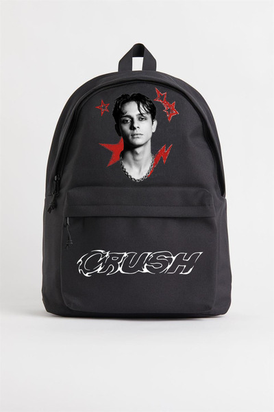 GROVKA Oversize unisex ruksak Crush Band Boyband Nova muška majica sa pesmom ...