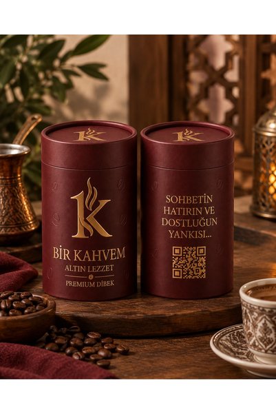 BİR KAHVEM ALTIN LEZZET 1 KG PREMİUM DİBEK KAHVESİ