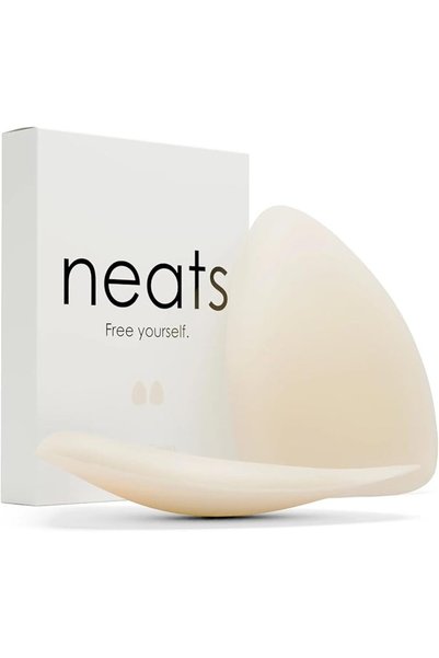 NEATS أغطية حلمات الثدي مثلثة الشكل للنساء، قابلة لإعادة الاستخدام، غير مسببة...