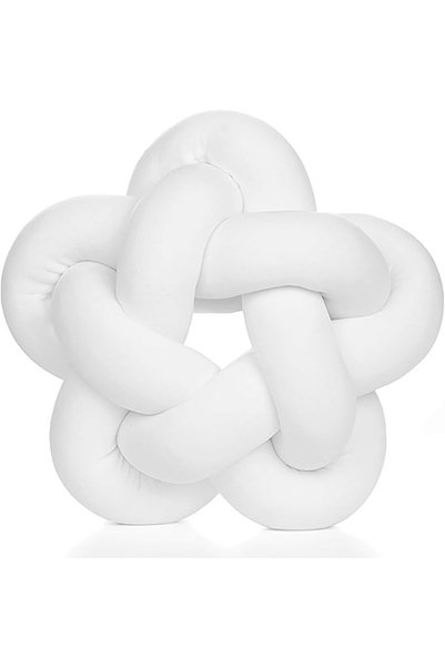 EXCEFORE Star Shaped Knotted Pillow, 12.6 Inch Nordic Decorative Knot Cushion...