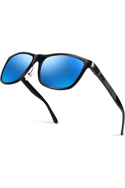 FEISEDY Polarized Sunglasses for Women Men Retro Lightweight Frame Sports Gla...