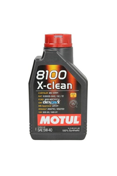 Motul Ulei de motor 8100 X-CLEAN 5W40, volum 1 litru, sintetic