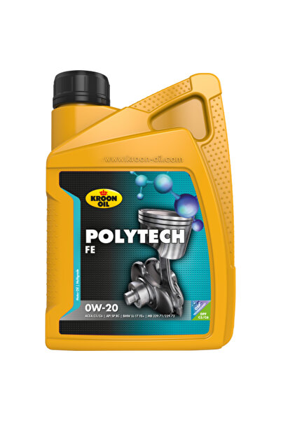 Kroon Oil Ulei de motor PolyTech FE 0W20 37568, volum 1 litru, complet sintetic