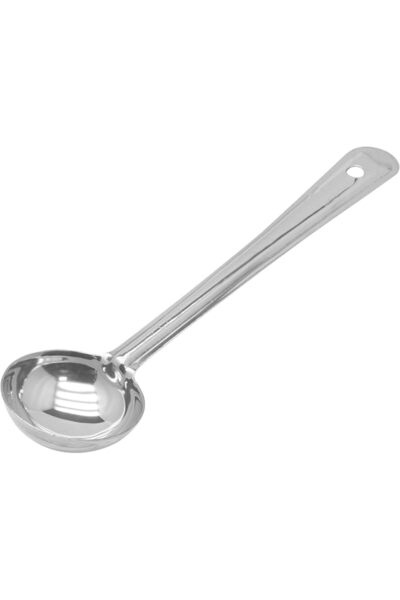 Rajvia RAJ سكين تقديم فضي من الصلب، 28 سم، FL0003، ملعقة كاري، ملعقة شوربة، م...