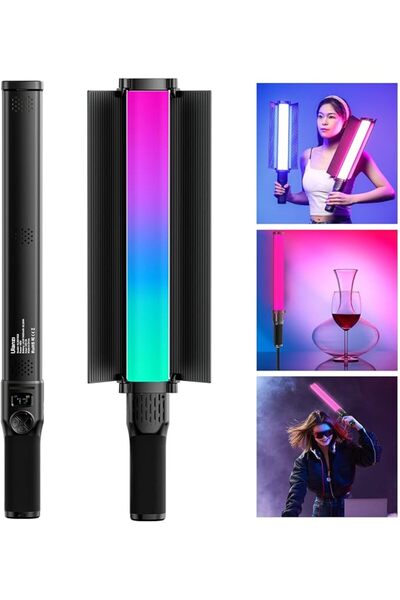ULANZI Select ULANZI VL360 مصباح فيديو LED محمول باليد مطور بقوة 38 واط RGB م...