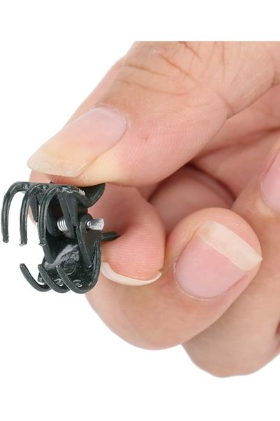 GLOGLOW Plant Support Clips, 1.1 Cm Small Plastic Clamp for Garden Flower