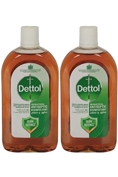 Dettol Disinfectant and Antiseptic Liquid, 750 ml X 2 Brown
