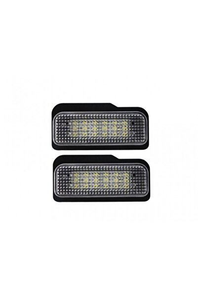 LORO Lumină de număr LED Mercedes W211 / W203 / W219 / Tesla Model S CANBUS A...