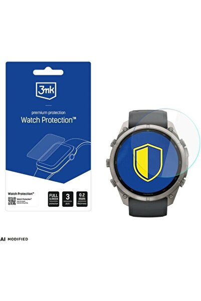 3MK Εύκαμπτο υβριδικό γυαλί ρολογιού για Garmin Fenix 9 Pro 51mm