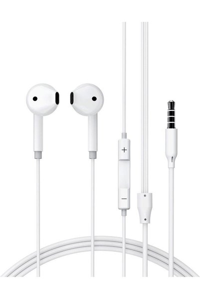 Acefast Ακουστικά Hands Free Στερεοφωνικά 3.5mm με Μικρόφωνο Λευκά 1.2μ - (L14)