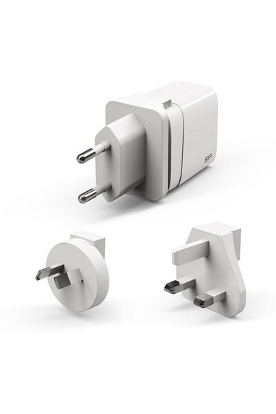Silicon Power Φορτιστής Boost QM16 Καθολικός Λευκός AC Γρήγορης Φόρτισης Εσωτ...