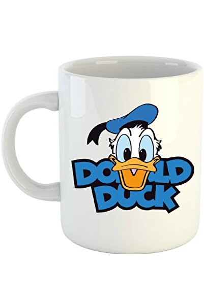 INOVATIX Cana Donald Duck Happy Smile Cartoon Children, alba, 330 ml