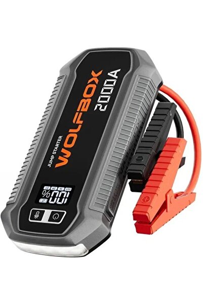 WOLFBOX 16.000 mAh 2.000 A Εκκινητής Μπαταρίας - (Megavolt 12)