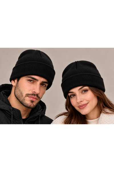 Rupen Kraft Couple beret fisherman beret winter beret flat folded beret 2 pcs...