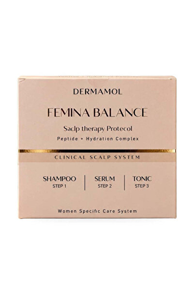 Femina Balance Kadınlara Özel Saç Dökülmesine Karşı Bakım Seti Şampuan Tonik Gece Serumu