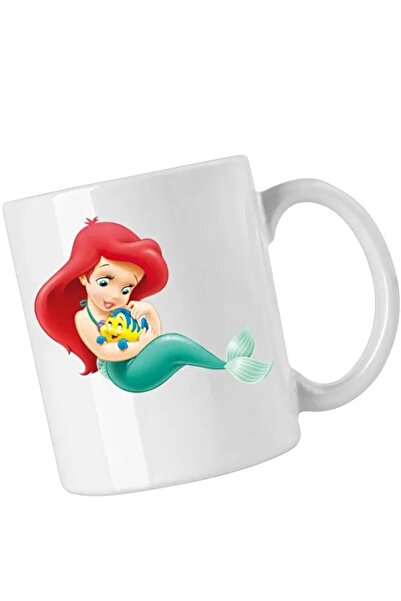 INOVATIX Cana Mica Sirena Bebeluș Flounder Ariel Mica Sirenă