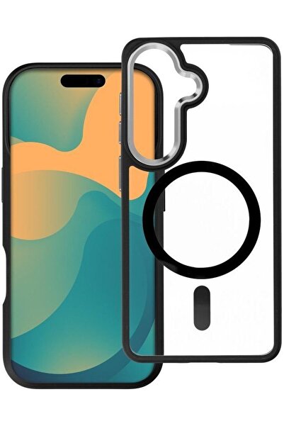 roar Θήκη Mag Bumper συμβατή με Magsafe για Samsung S26 Fe / S25 Fe μαύρη