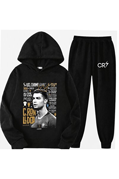 PANDORICA Παιδική φόρμα με στάμπα Cristiano Ronaldo, 100% βαμβάκι