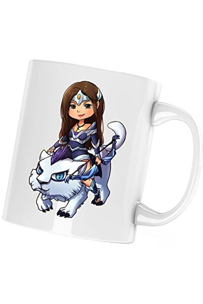INOVATIX Cana Rylai Crystal Maiden Dota 2 Hero Wolf, alba, 330 ml