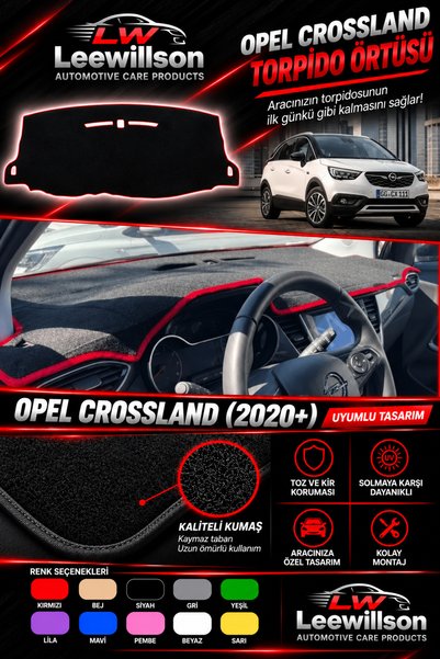 LeeWillson Opel Crossland (2020+) Front Chest Panel Dashboard Protection Prot...