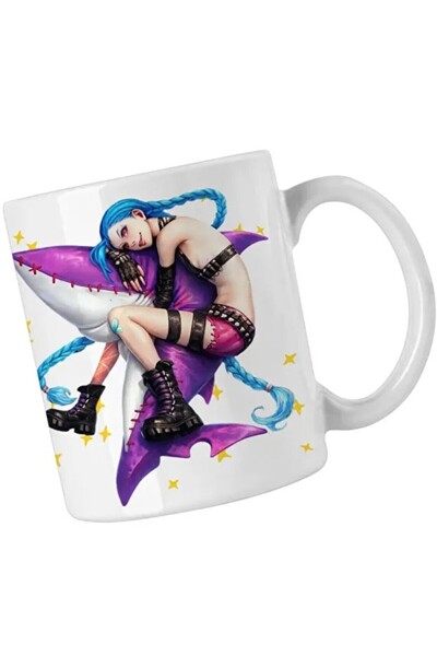 INOVATIX Runeterra Arcane Shark Jinx Mug