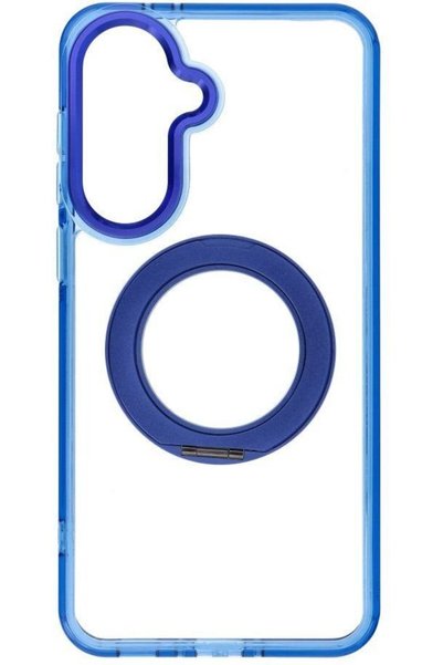 OEM Θήκη για Samsung A37 με κυκλική βάση στήριξης, συμβατή με Magsafe, σε μπλ...