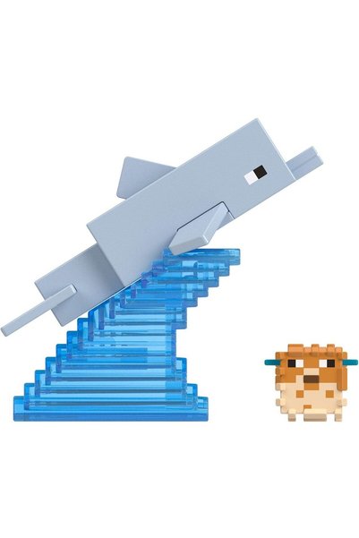 mattel Minecraft: Δελφίνι - Φιγούρα 8 εκ. (JJR97)