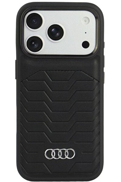 Audi Θήκη Gt Συνθετικό Δέρμα Magsafe Για Iphone 18 Pro / 17 Pro Μαύρο - (AU-T...