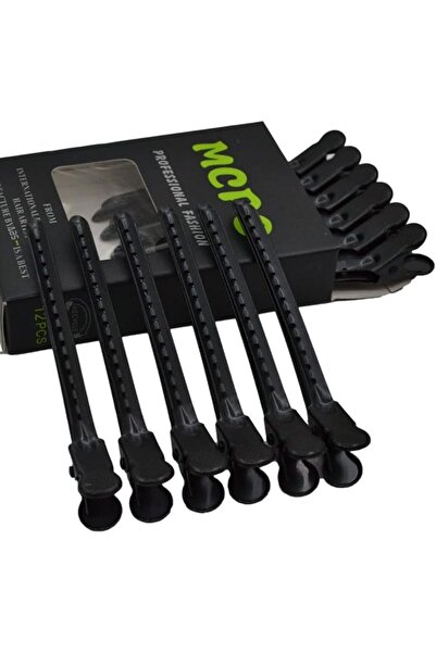 GENERAL 12 Pcs Metal Duckbill Hair Clips For Hair Sectioning Alligator Hair C...