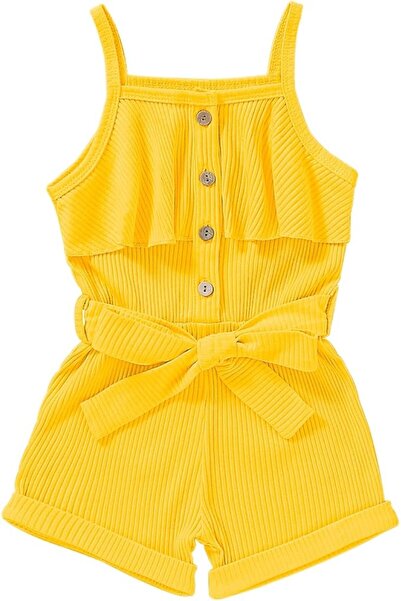 GENERAL FOCUTEBB Toddler Girl Clothes Baby Summer Sleeveless Clothing Cute Ha...