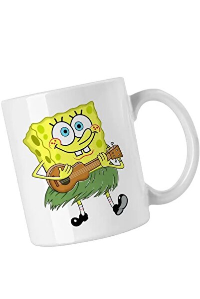 INOVATIX Чаша за укулеле от серията SpongeBob Hawaii Season