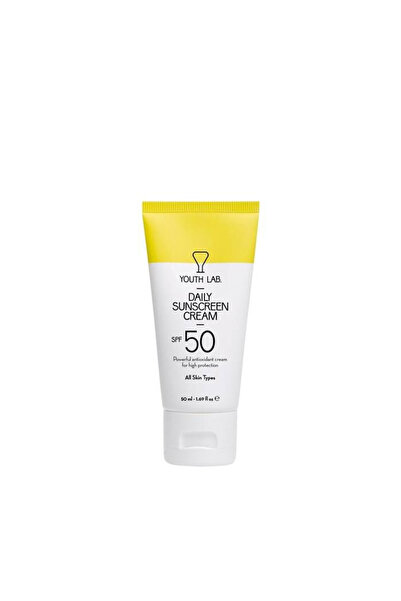 YOUTH LAB Cremă de protecție solară zilnică SPF 50 pentru toate tipurile de p...
