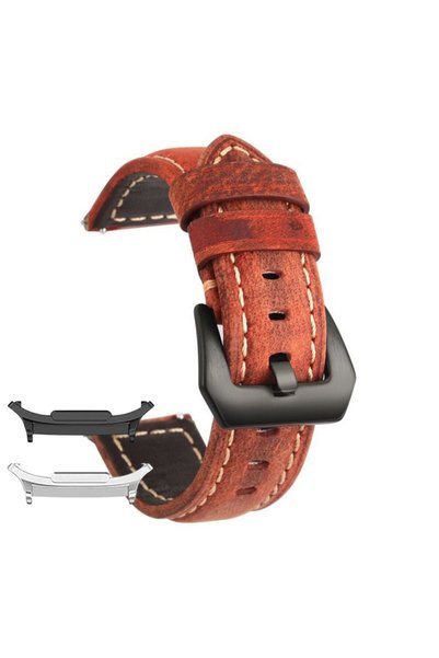 VD VERY DREAM кожена каишка, съвместима със Samsung Galaxy Watch8 40мм, яркок...