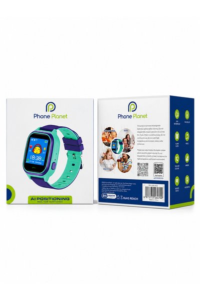 PAST WORLD Gps Location Tracker Kids Smart Watch for Children Instant Monitoring
